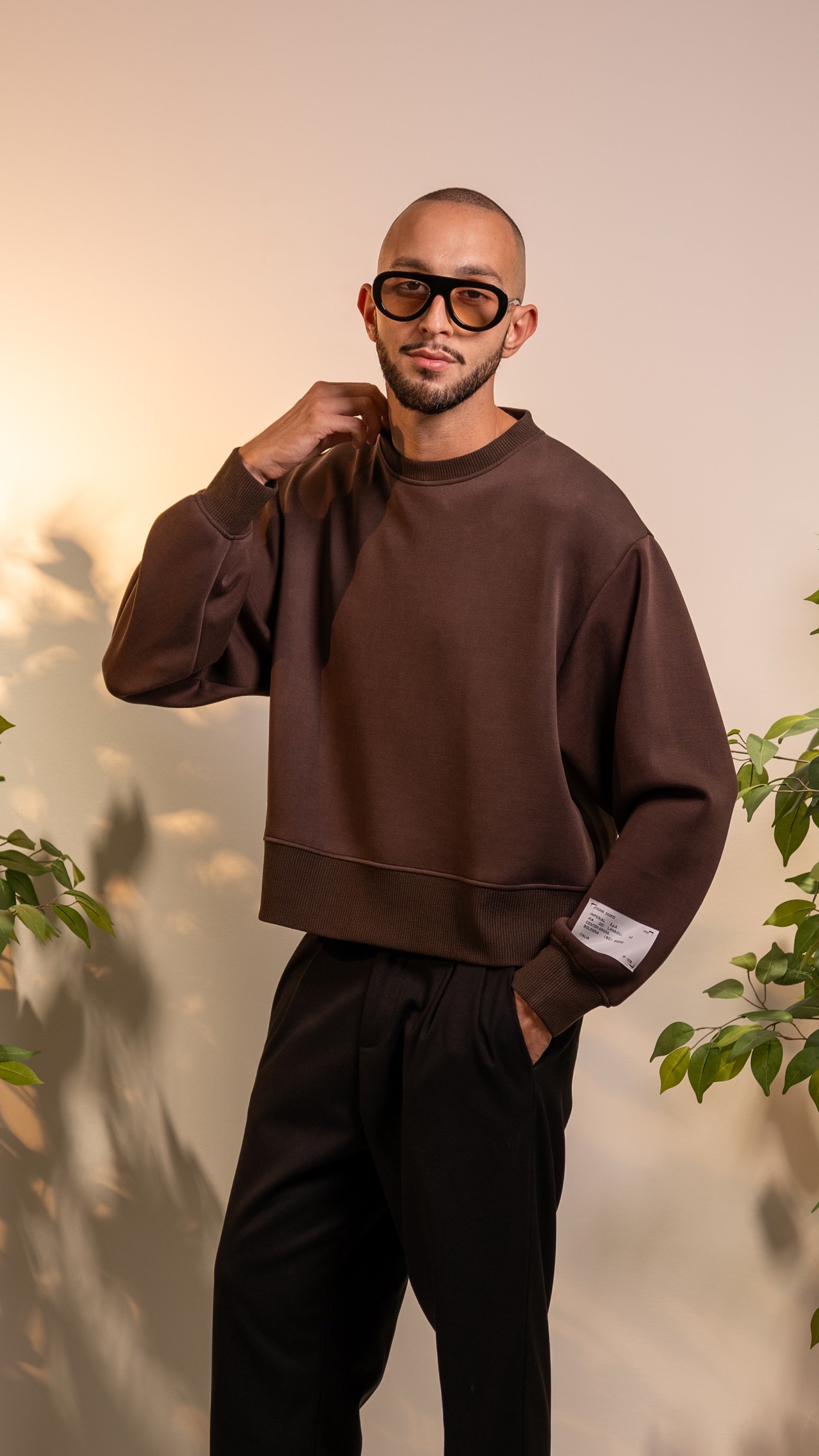 FELPA CROPPED IMPERIAL