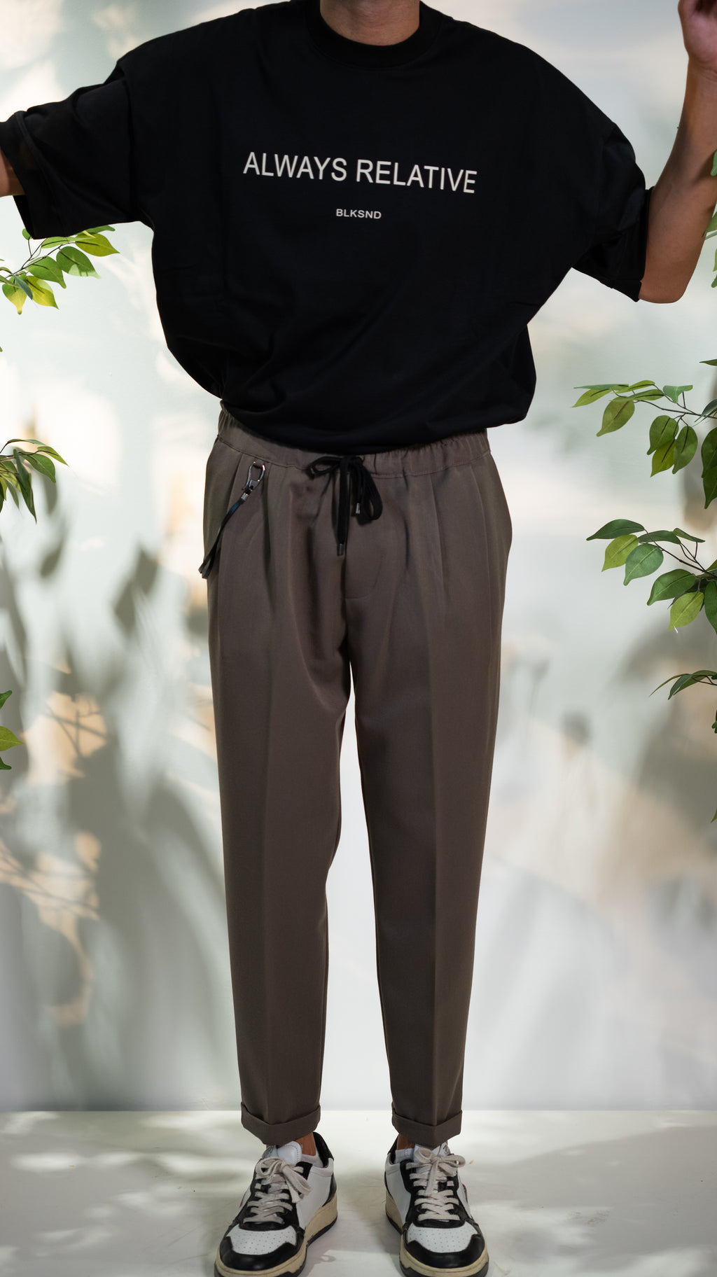PANTALONE PECHINO TAUPÈ