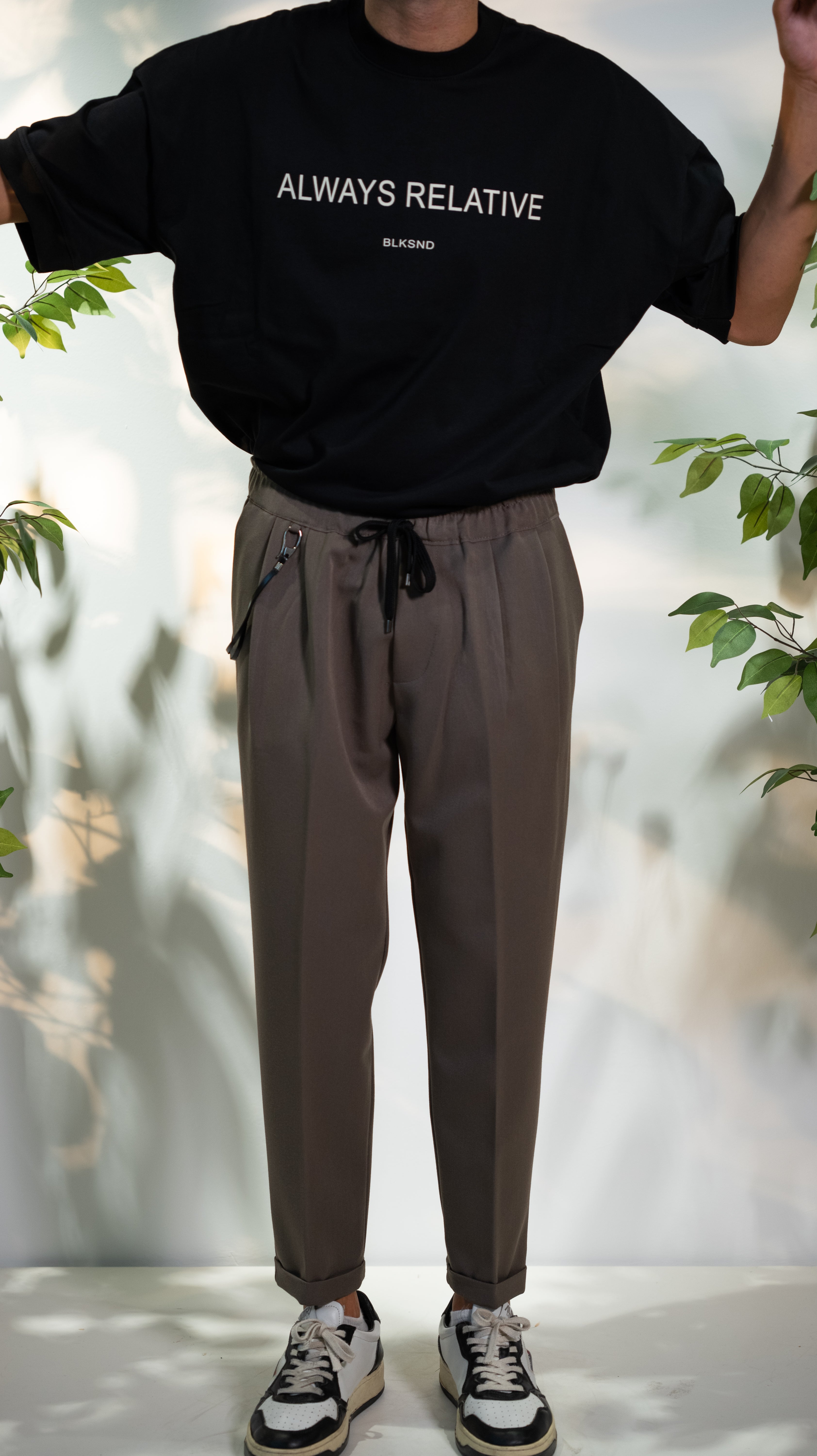 PANTALONE PECHINO TAUPÈ
