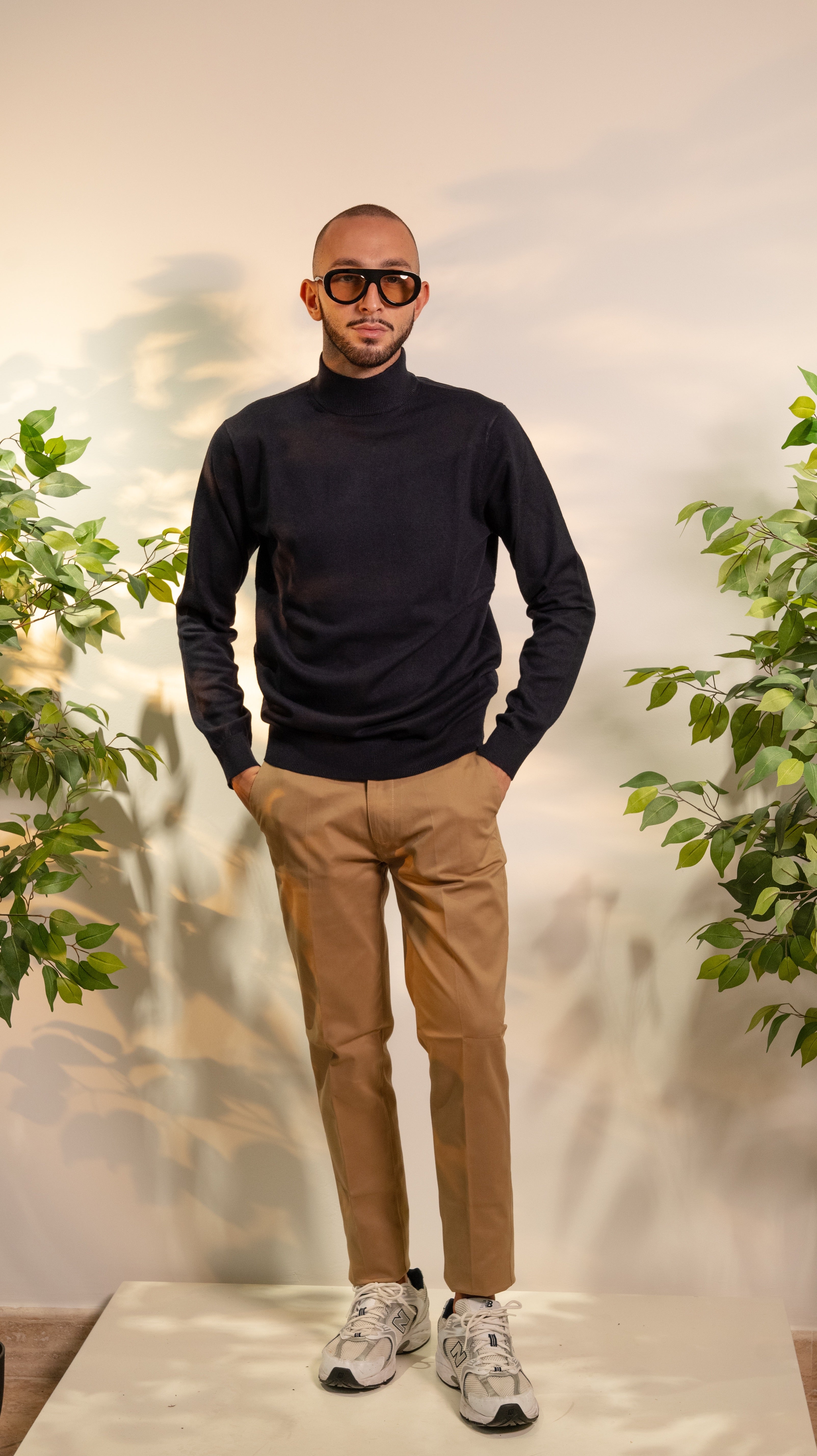 MAGLIA CON PISTAGNA