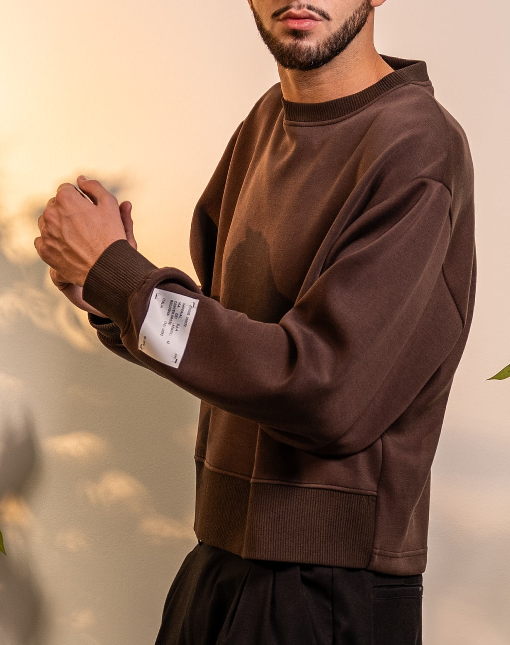 FELPA CROPPED IMPERIAL