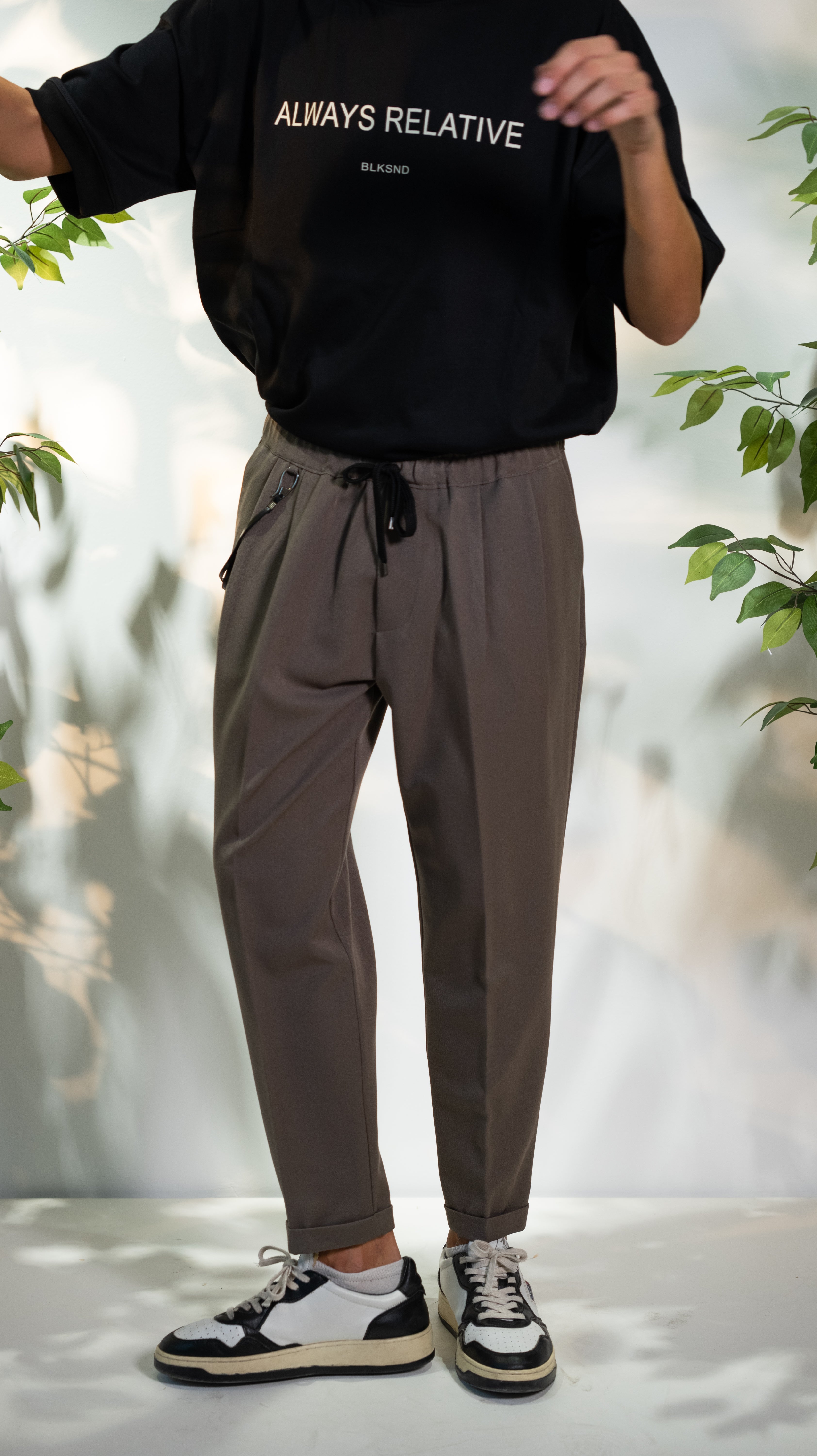 PANTALONE PECHINO TAUPÈ