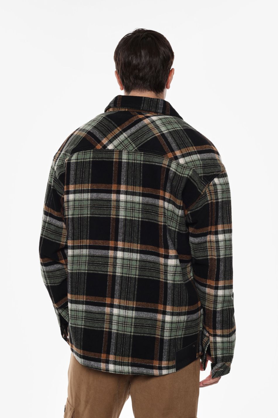 CAMICIA A QUADRI CON COLLETTO CLASSICO