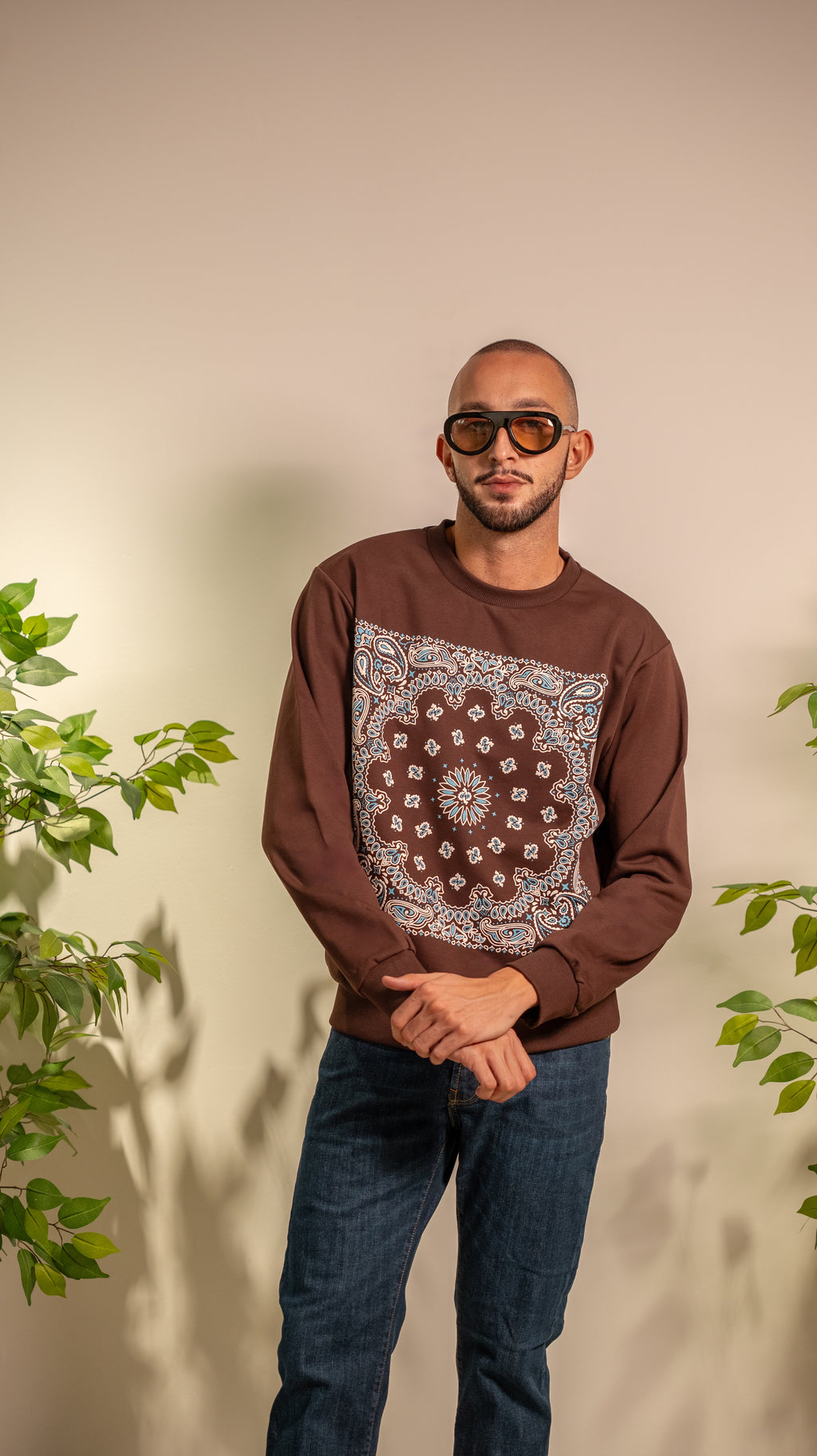 FELPA BASILEA CON STAMPA