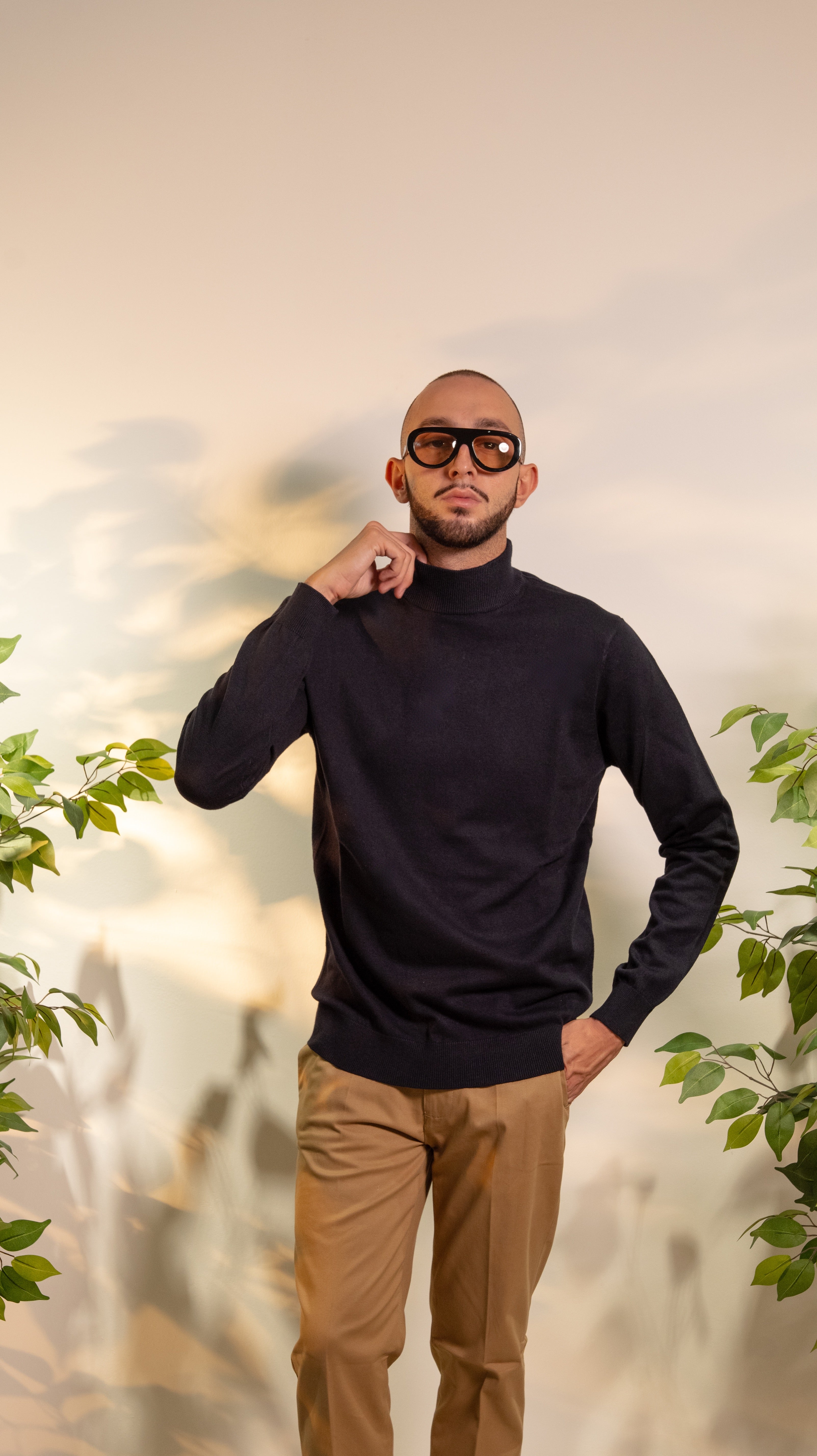 MAGLIA CON PISTAGNA