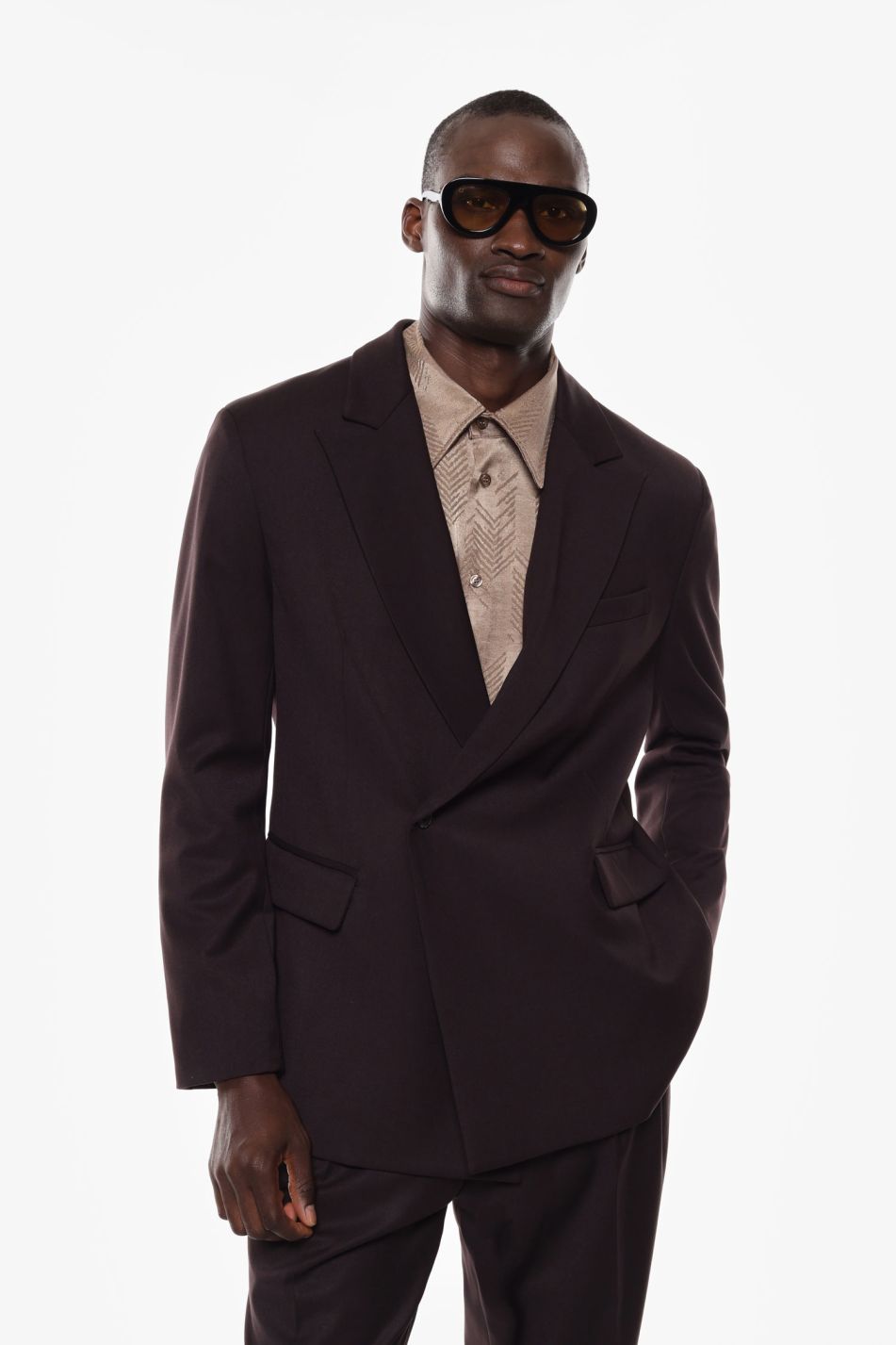 BLAZER GIACCA DOPPIO PETTO MORO IMPERIAL
