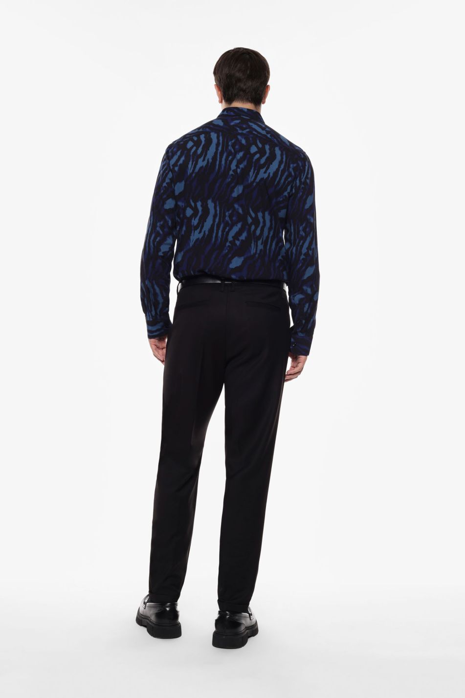 PANTALONI REGULAR-FIT TINTA UNITA da abito