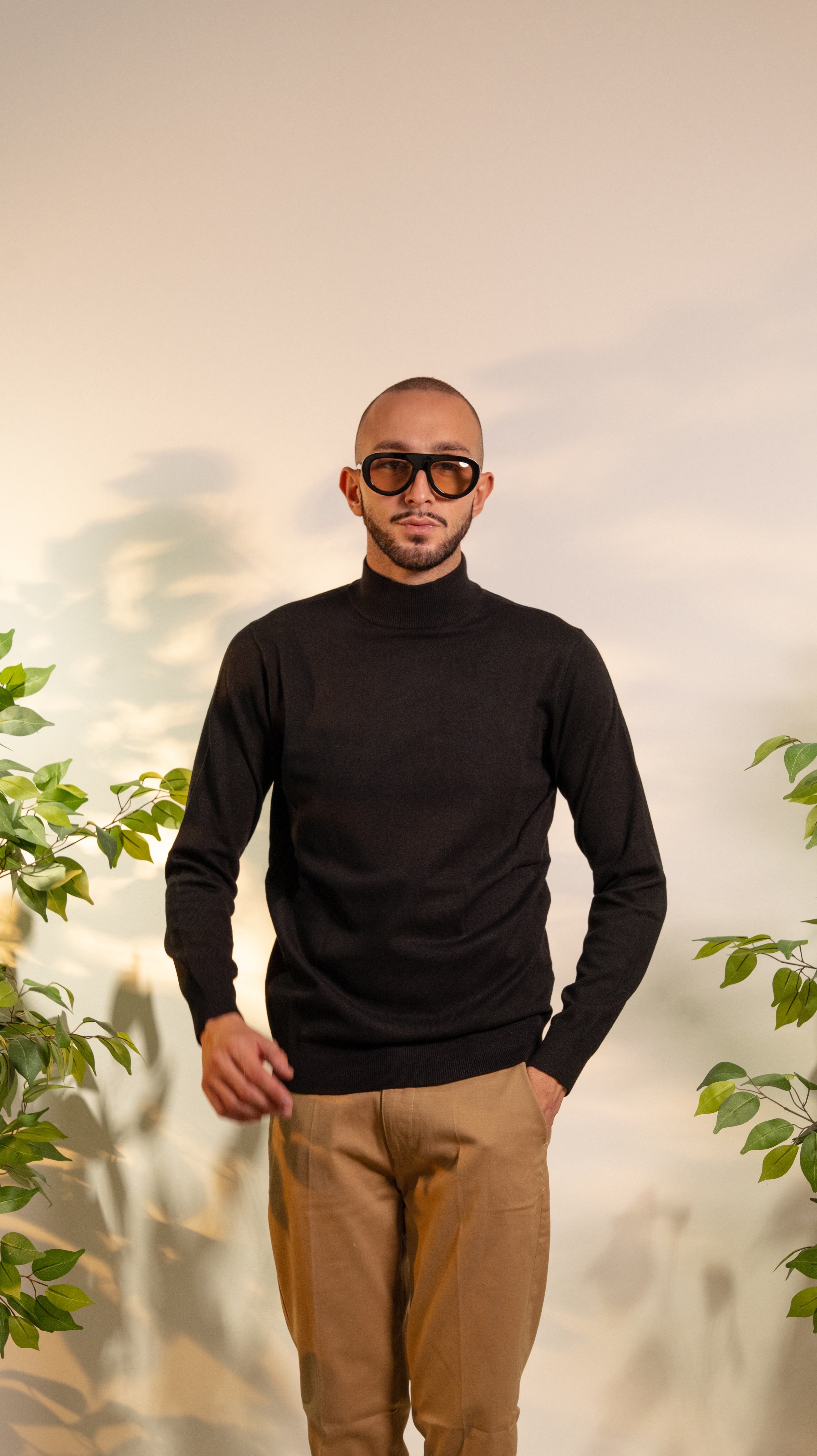 MAGLIA CON PISTAGNA