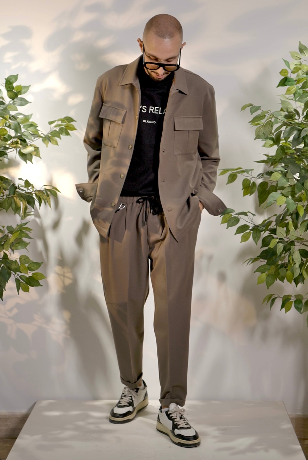 PANTALONE PECHINO TAUPÈ