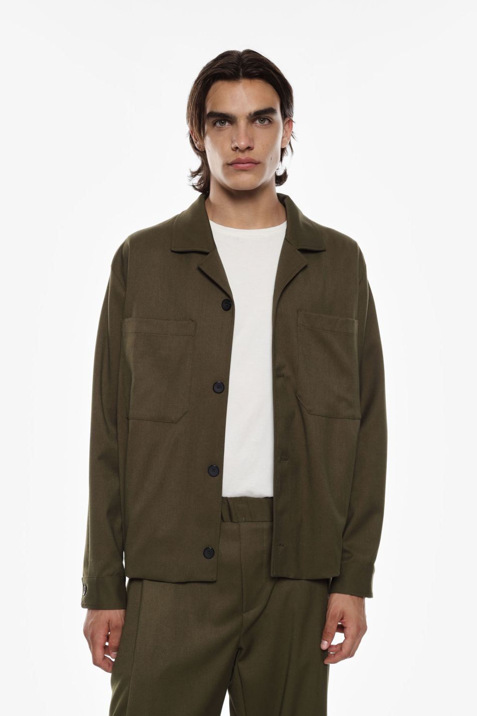 GIACCA CAMICIA CON BOTTONI